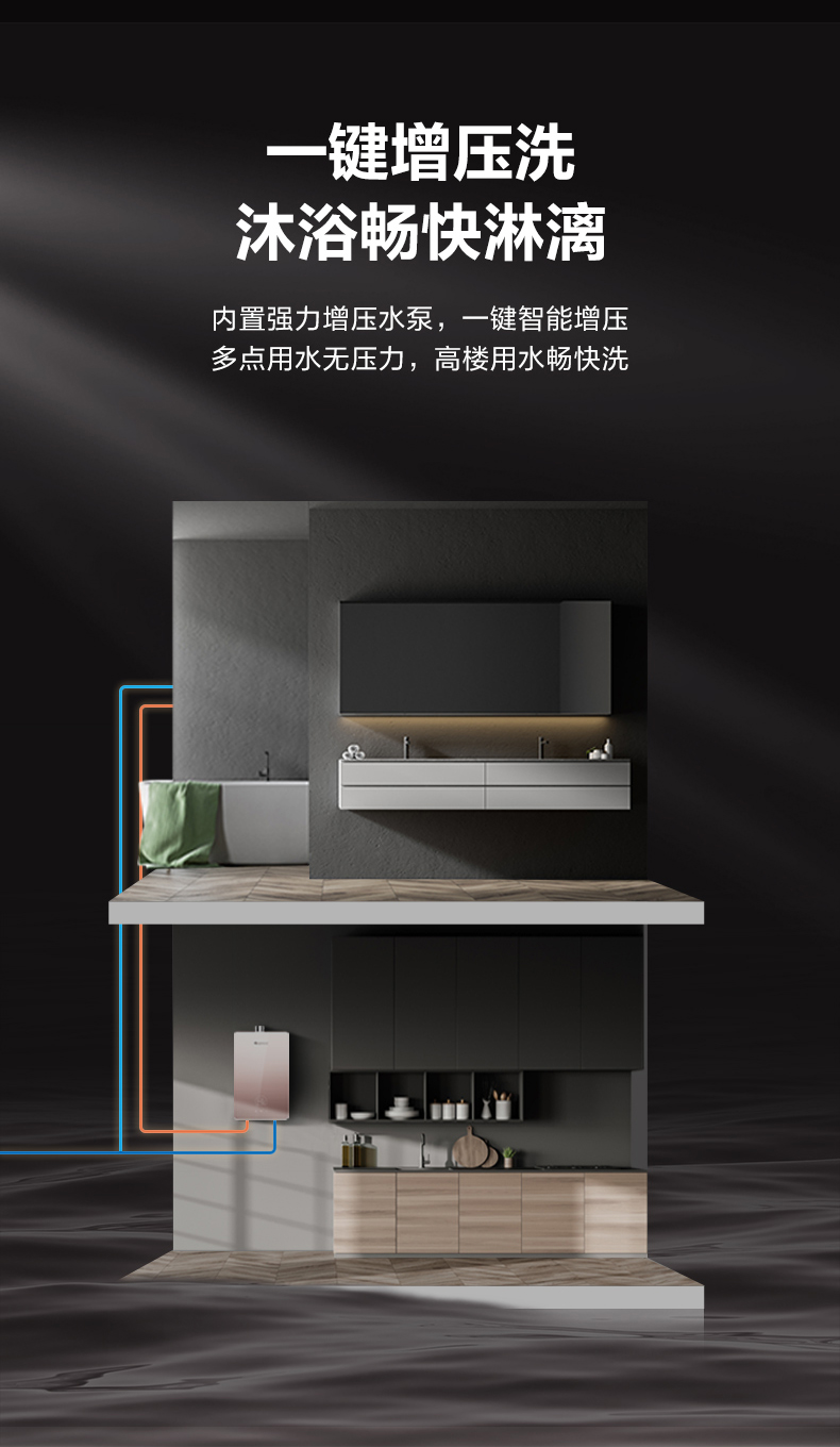 格力瞬沐王零冷水燃氣熱水器